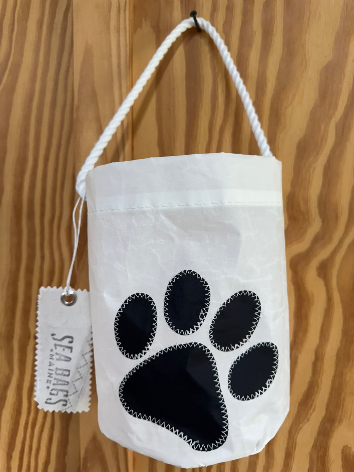A Sea Bag - Paw Print Bucket Bag