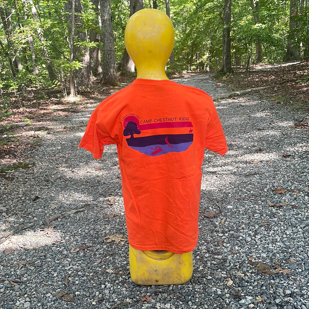 CR - Orange Zipline Shirt