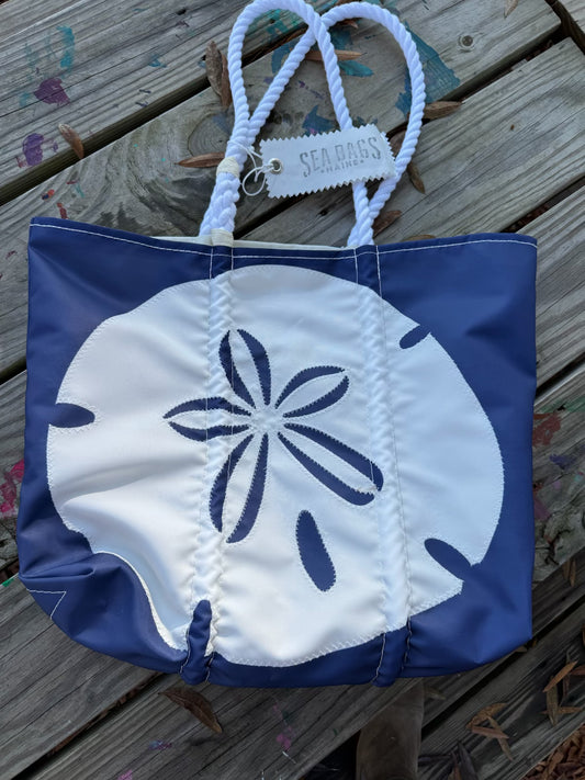 A Sea Bag- Sand Dollar Medium Tote