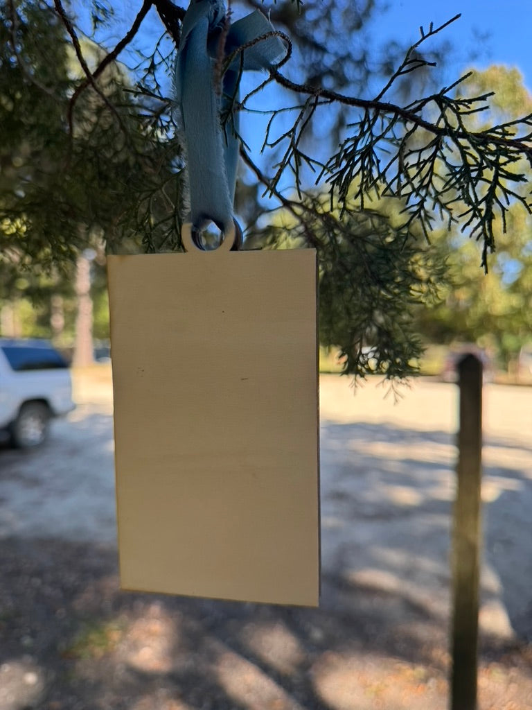 Christmas Ornament- CDL Nautical Map