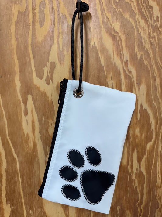 A Sea Bag - Wristlet Paw Print