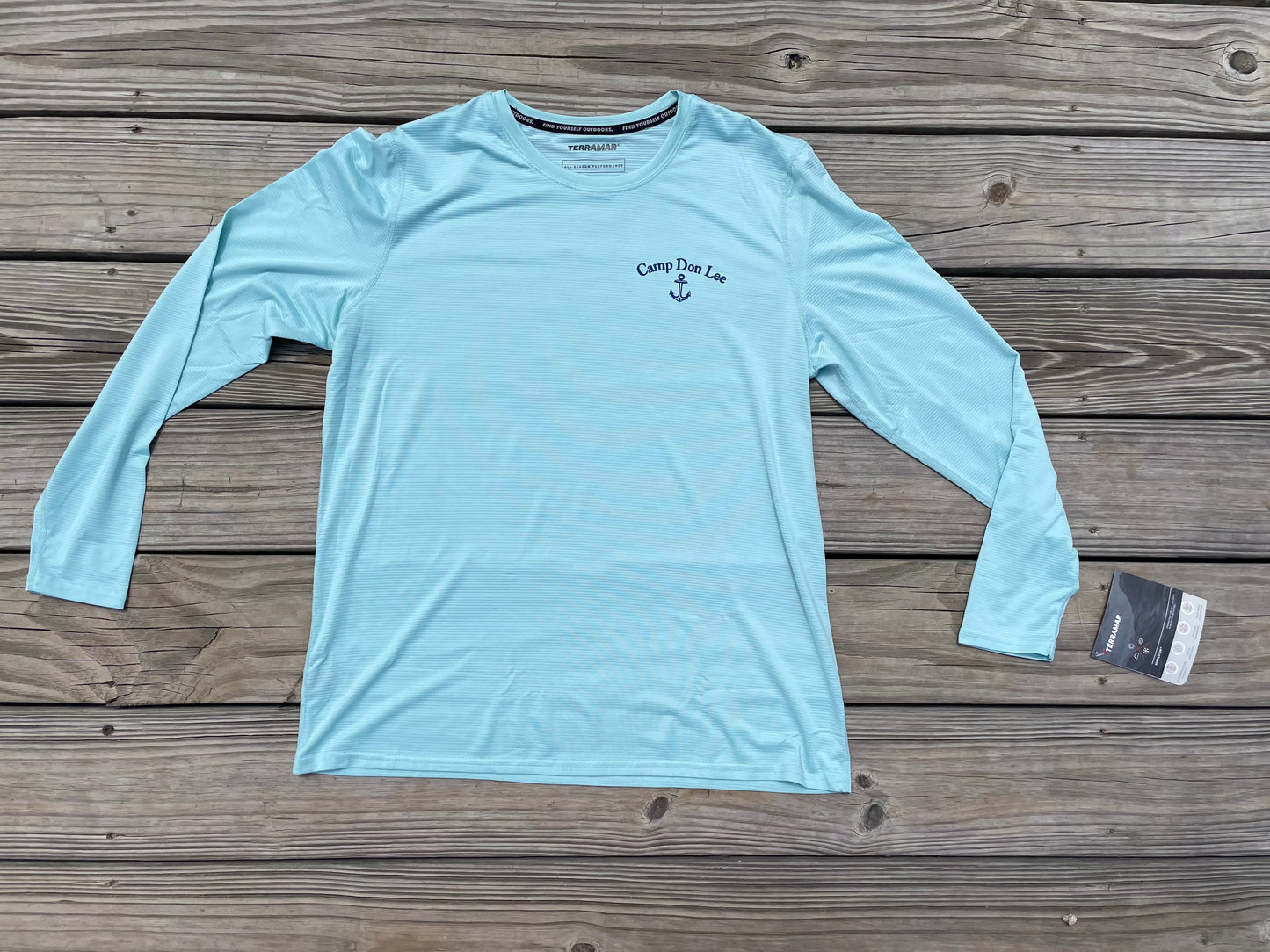 CDL - Terramar quick-dry UPF 25 protection long sleeve shirt