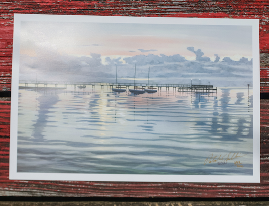 CDL- Sunset Pier Print