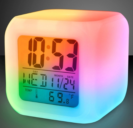 Color Changing Alarm Clock