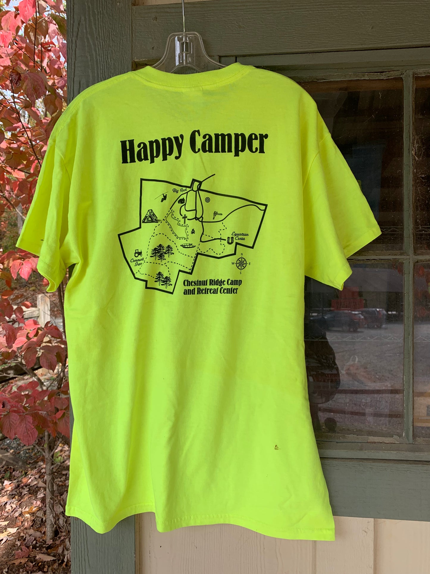 CR - Happy Camper Map Shirt